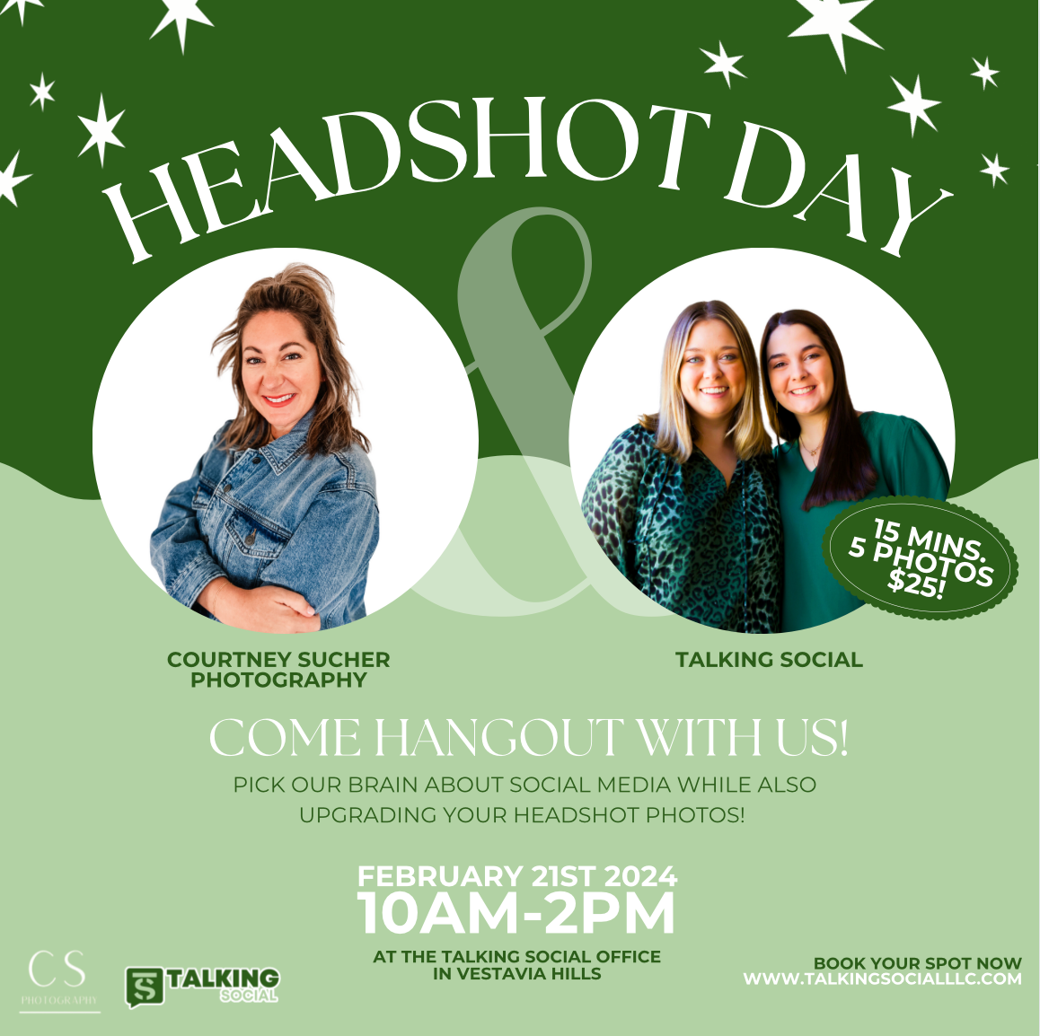 Headshot Day - February 21st 2024